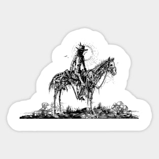 Horseman Sticker